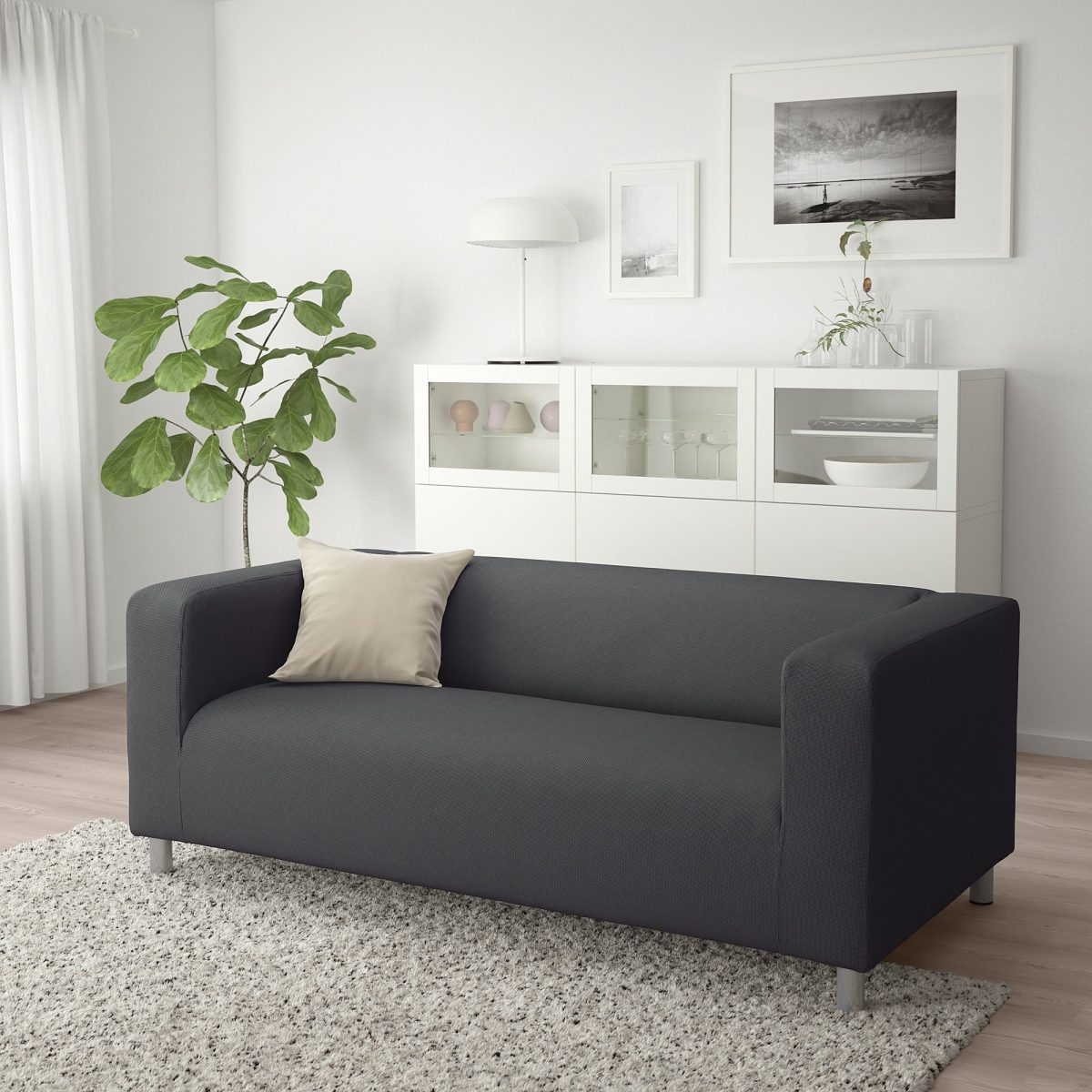 2'li Kanepe, Gri – 2. görsel