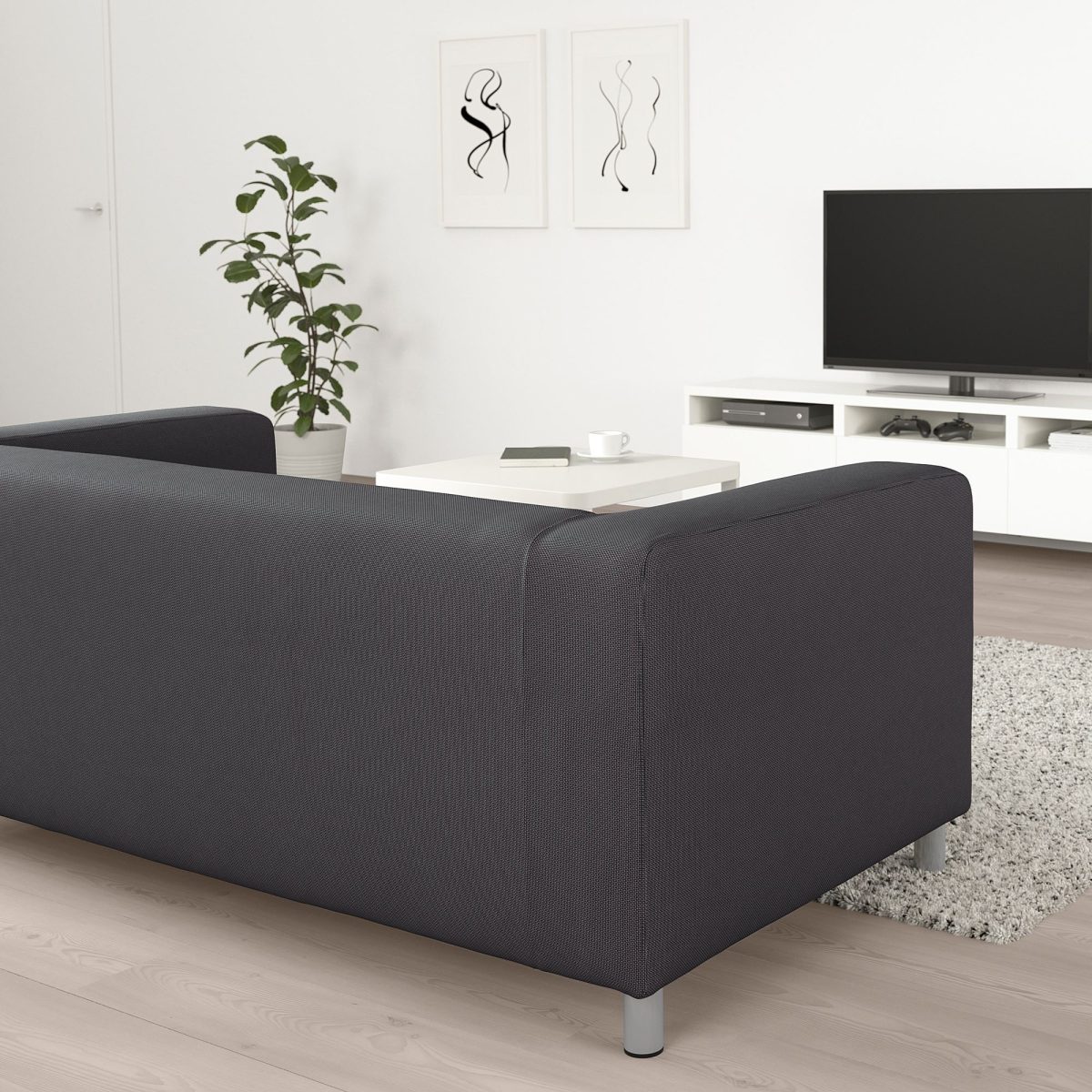 2'li Kanepe, Gri – 3. görsel
