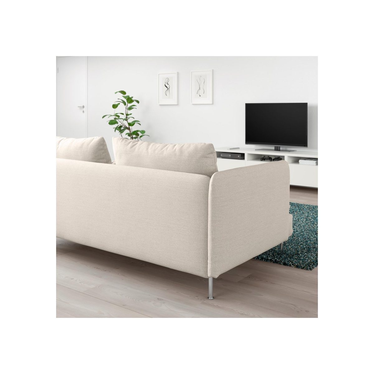 3'lü Kanepe, Bej – 3. görsel