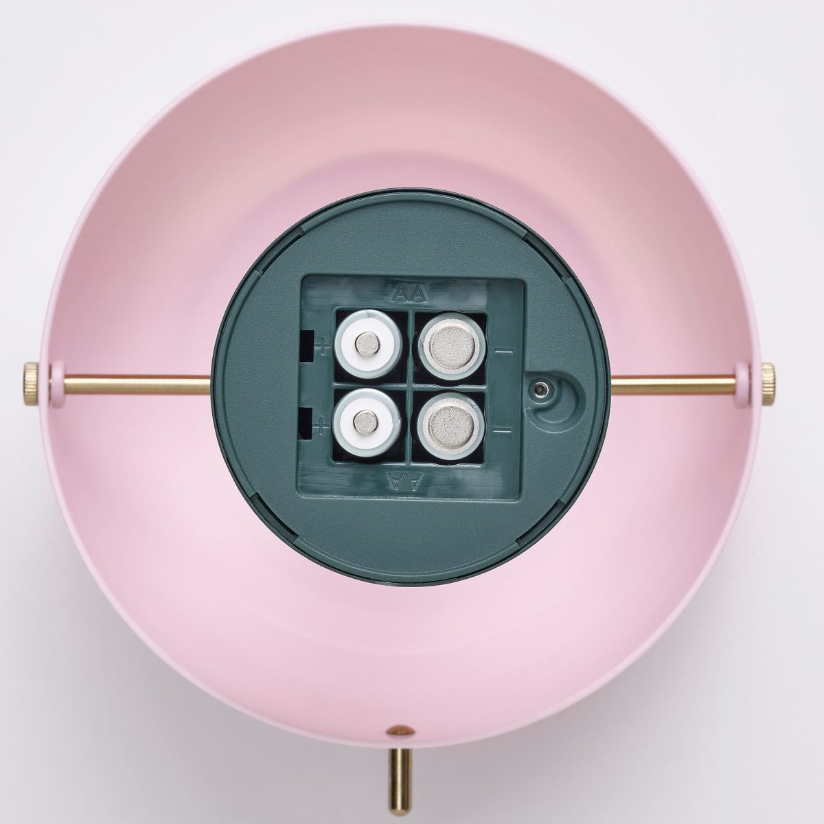 LED'li Dekoratif Aydınlatma, Açık Pembe-Koyu Gri-Yeşil, 26 cm, Pilli – 3. görsel