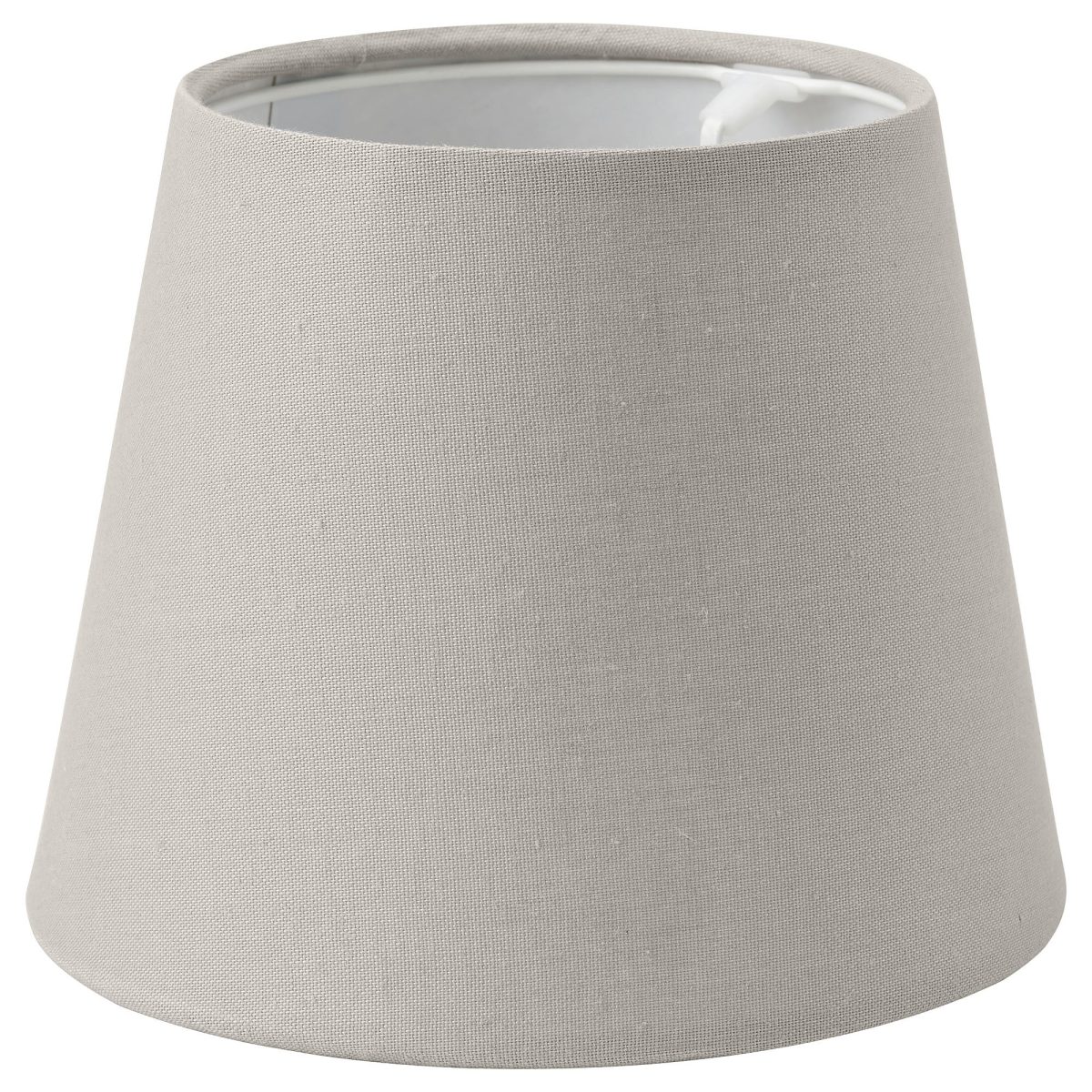 Abajur Başlığı, Açık Gri, 19 cm