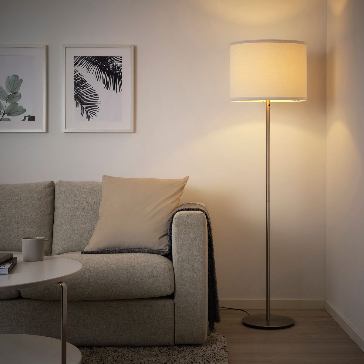 Abajur Başlığı, Beyaz, 42 cm – 2. görsel