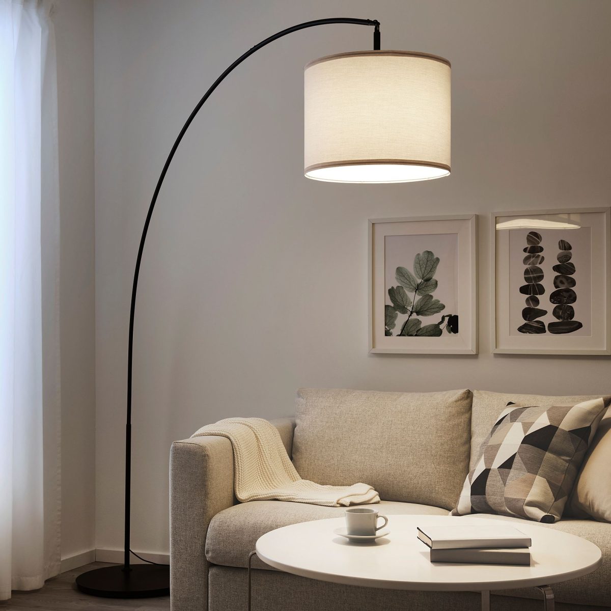 Abajur Başlığı, Beyaz, 42 cm – 3. görsel