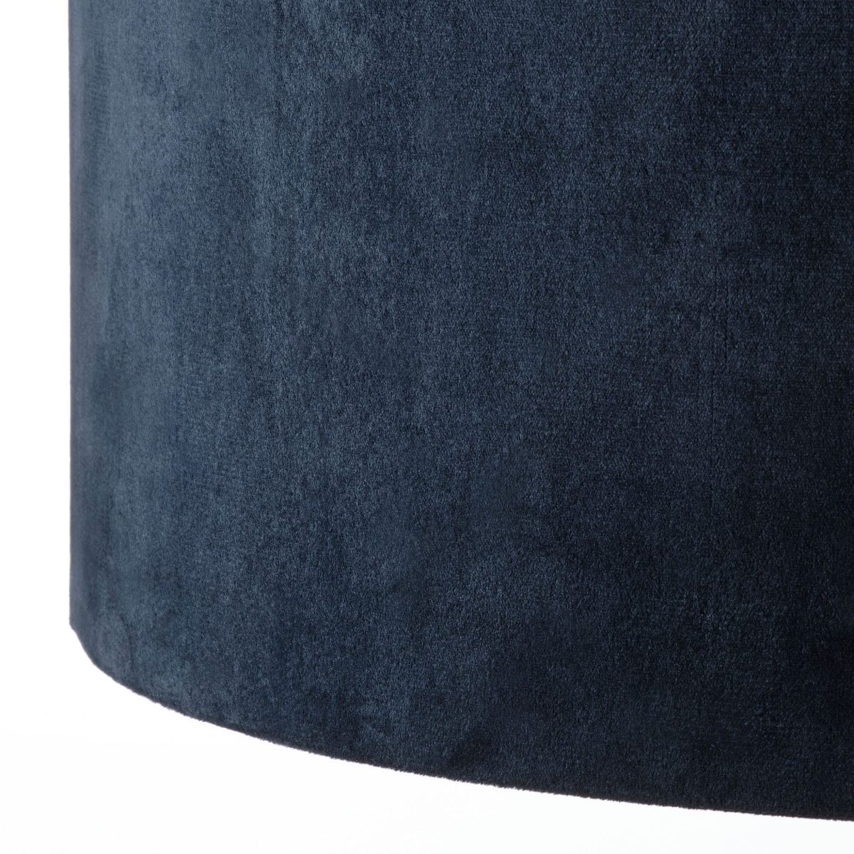 Abajur Başlığı, Koyu Mavi Kadife, 42 cm – 2. görsel