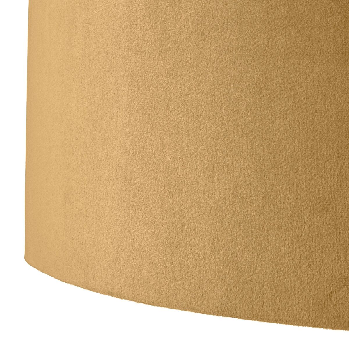 Abajur Başlığı, Koyu Sarı Kadife, 42 cm – 2. görsel