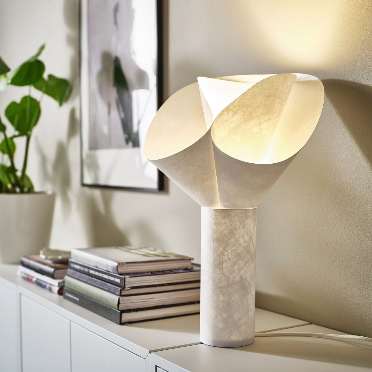 Masa Lambası, Beyaz, 50 cm – 3. görsel