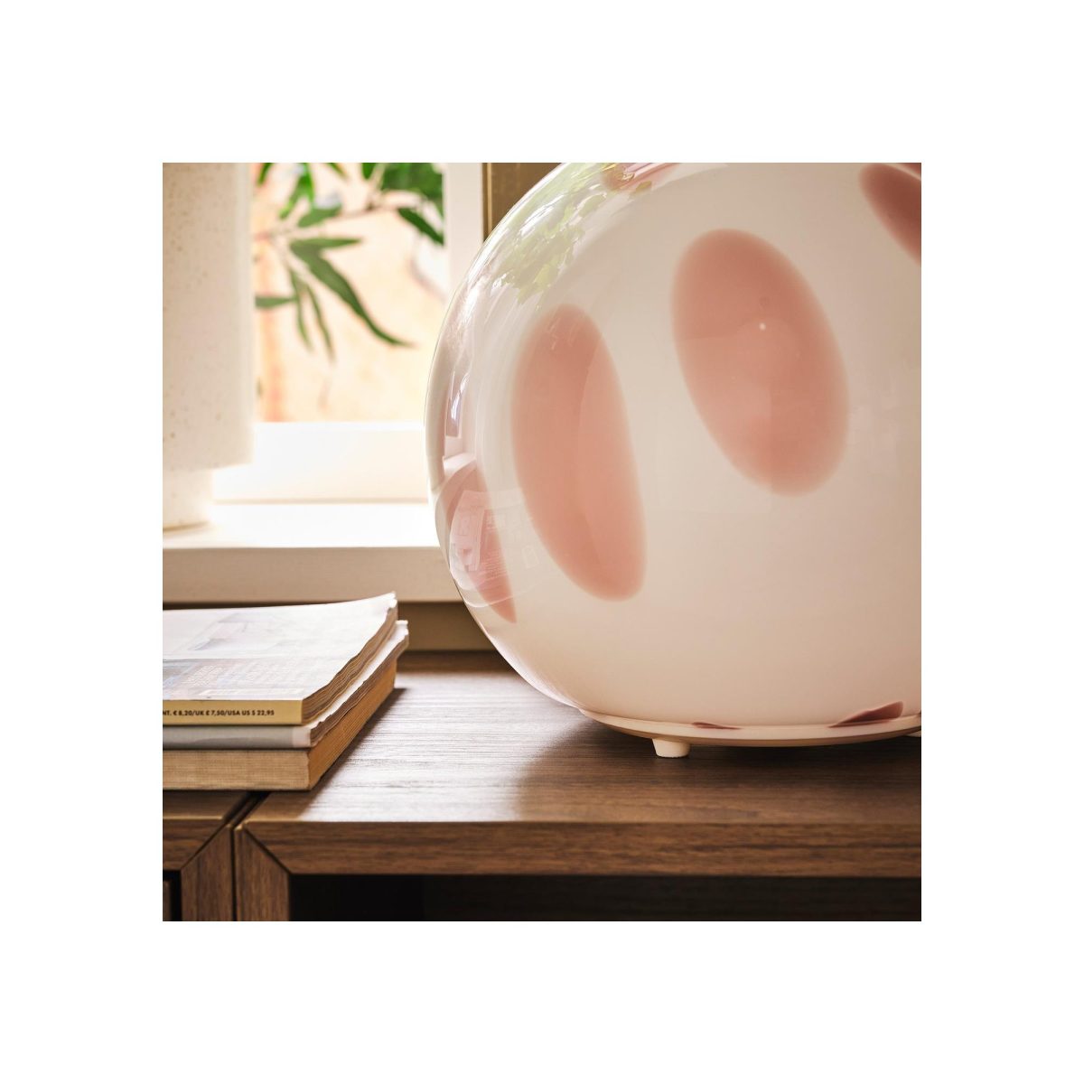 Abajur, Pembe, 25 cm – 2. görsel