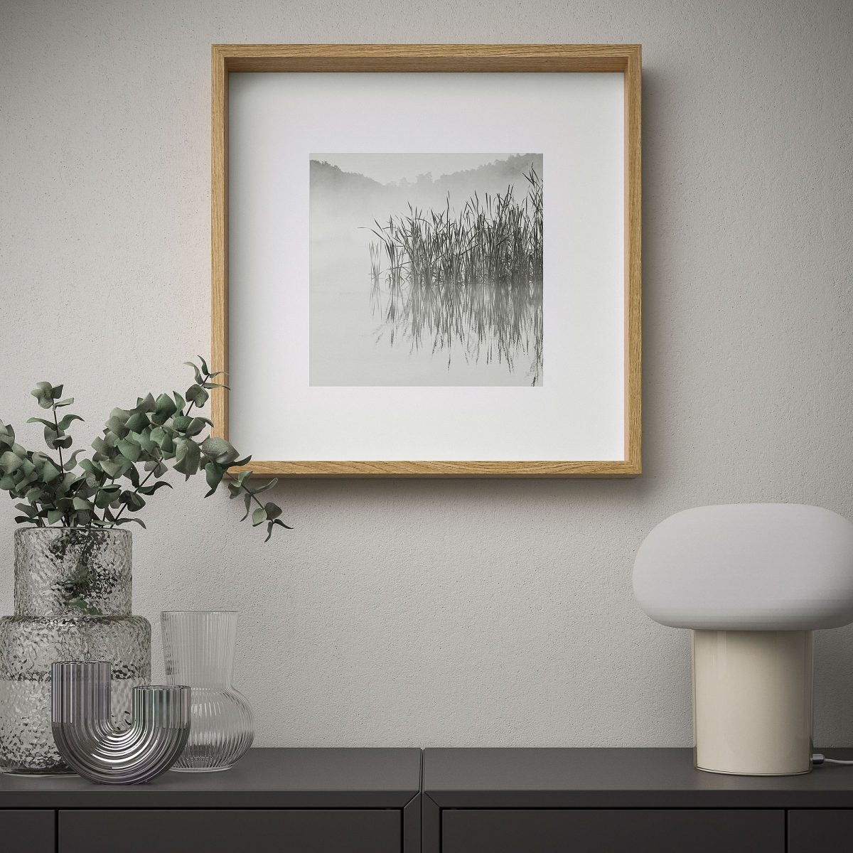 Ahşap Çerçeve, Meşe Görünümlü, 50x50 cm – 4. görsel