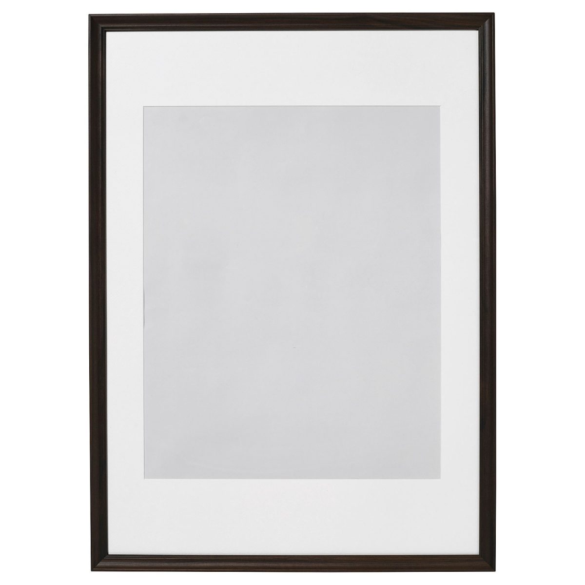Ahşap Çerçeve, Meşe Görünümlü Koyu Kahve, 50x70 cm