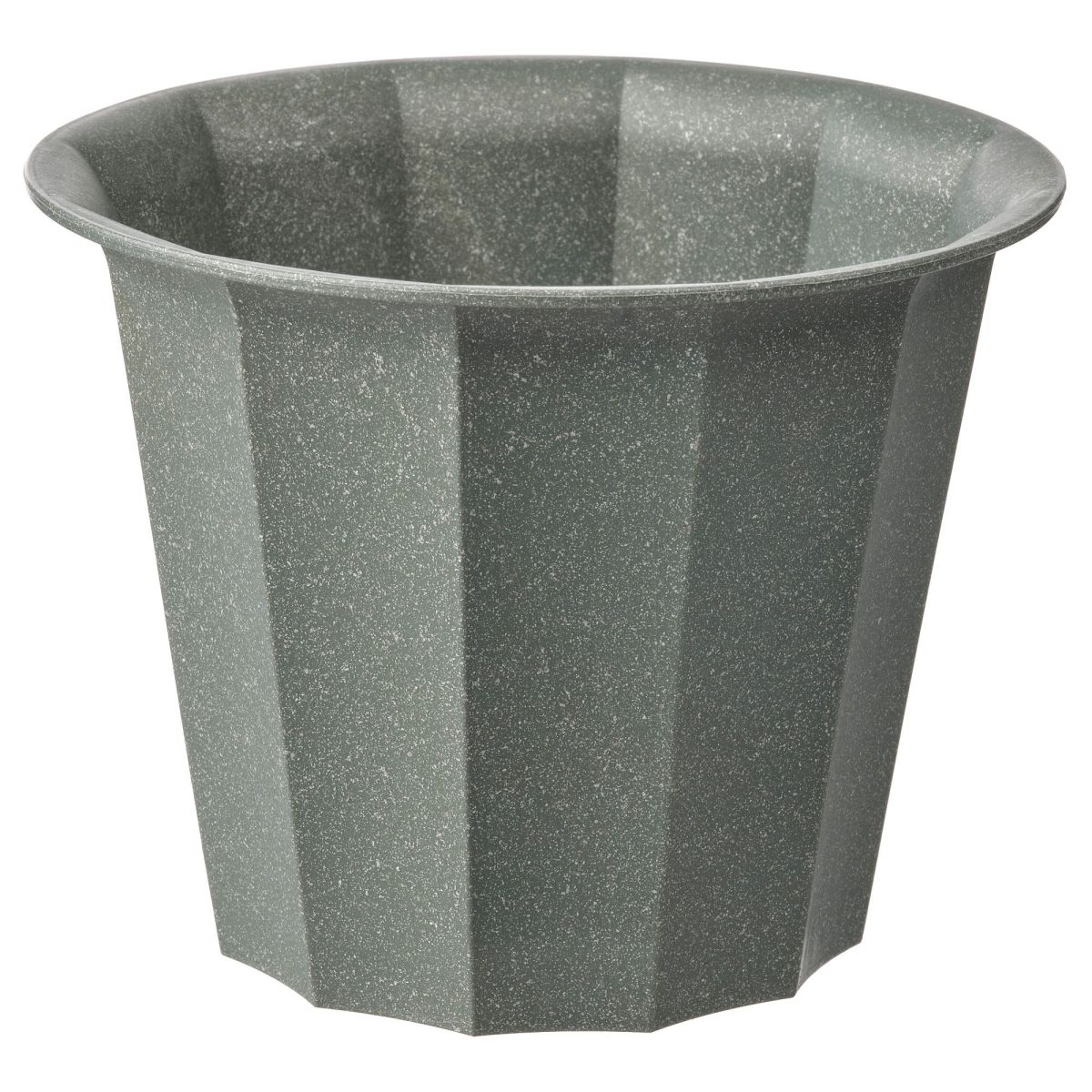 Çelik Saksı, Gri, 9 cm