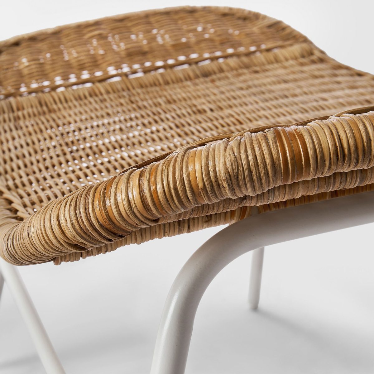 Ayak Uzatma Taburesi, Rattan, Mindersiz – 2. görsel