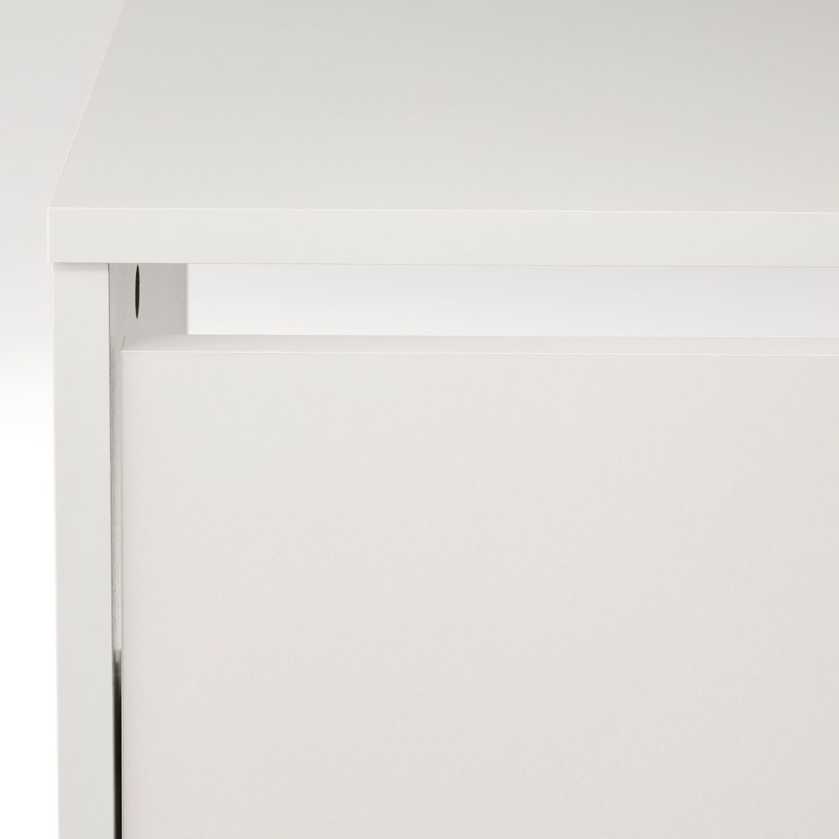 Ayakkabı Dolabı, Beyaz, 49x28x93 cm, 2 Bölmeli – 3. görsel