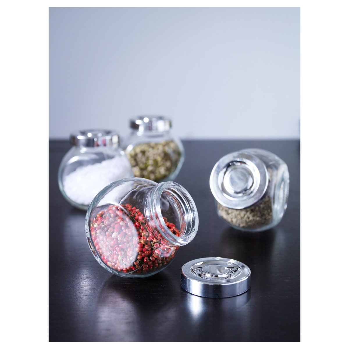Baharat Kavanozu, Cam, 15 cl, 4 adet – 3. görsel