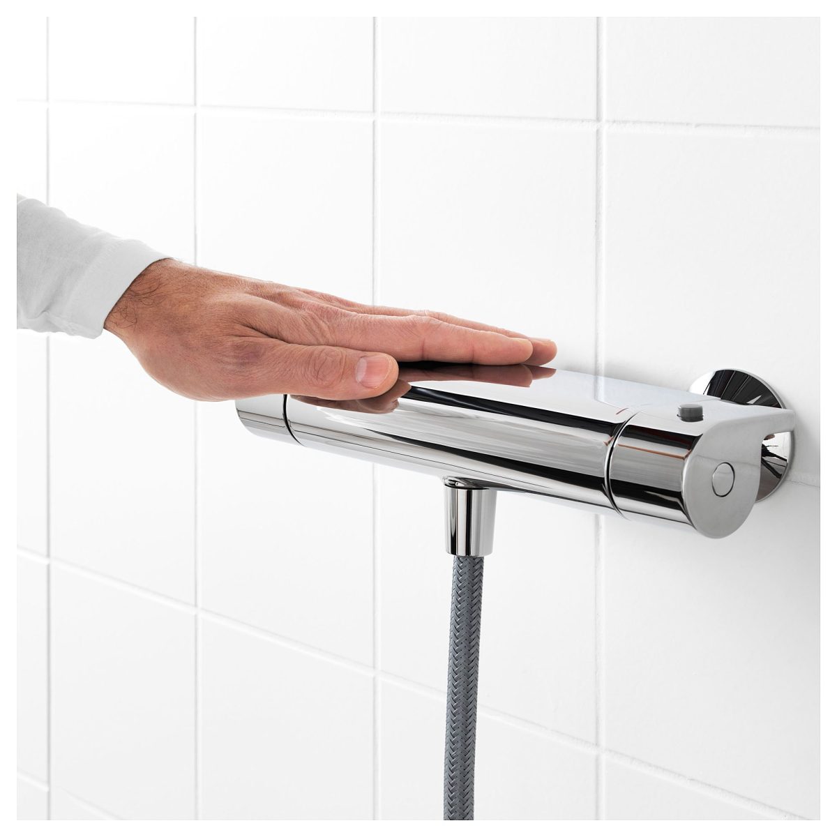 Banyo Bataryası, Krom Kaplama, 150 mm, Termostatik – 2. görsel