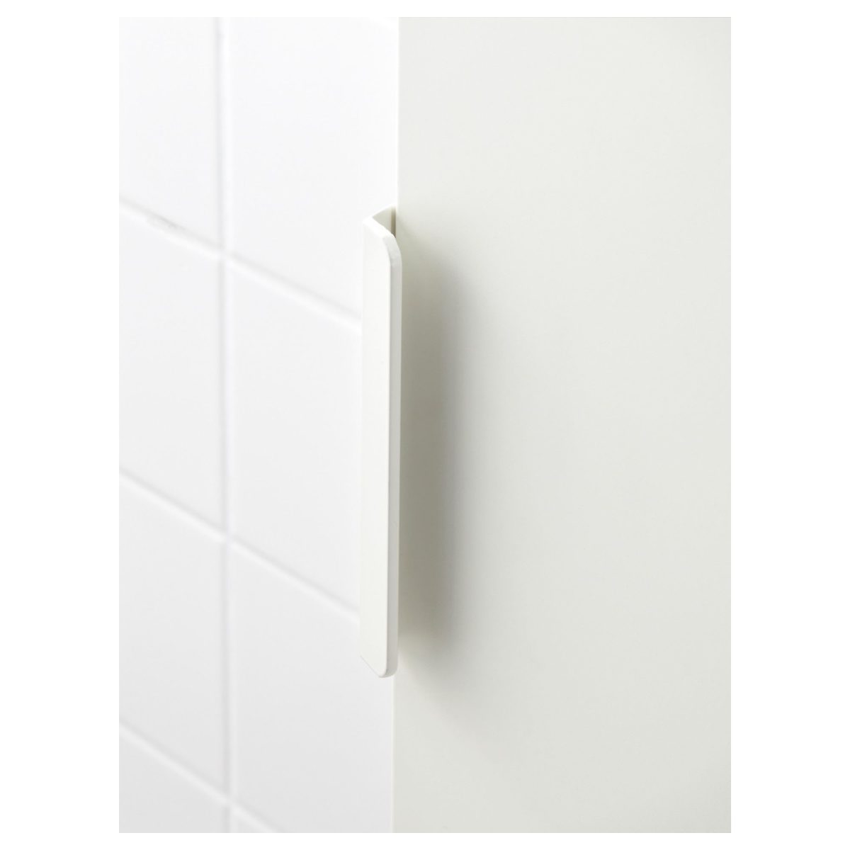 Banyo Boy Dolabı, Beyaz, 40x32x192 cm – 3. görsel