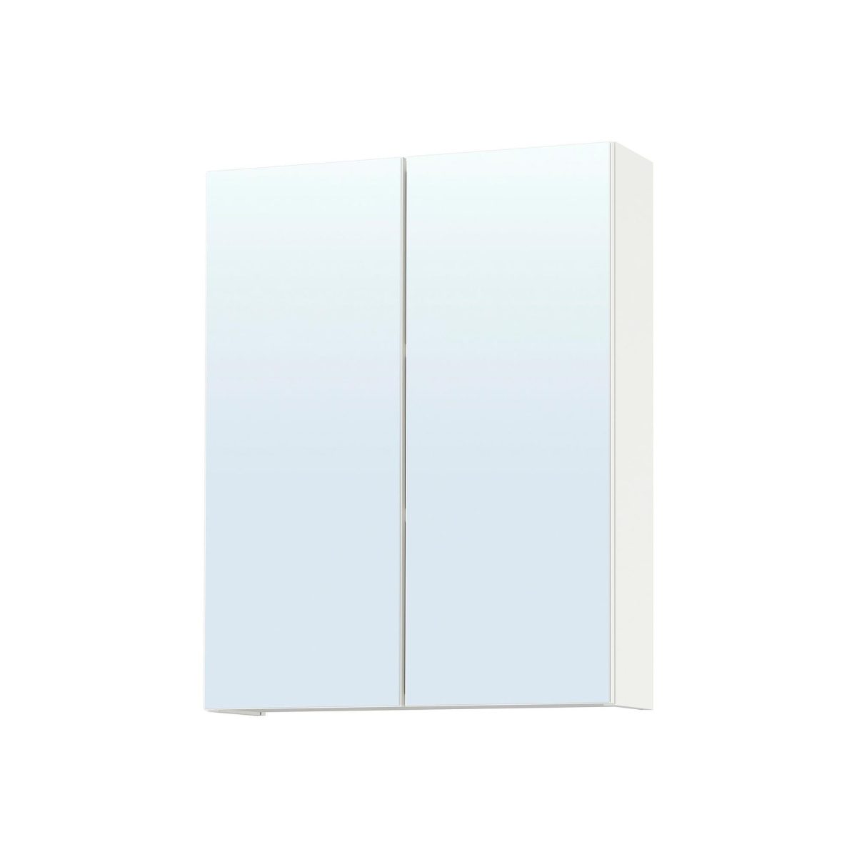 Banyo Duvar Dolabı, Beyaz, 60x17x75 cm