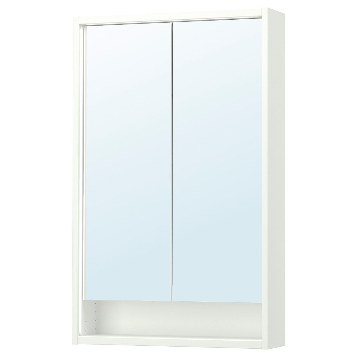 Banyo Duvar Dolabı, Beyaz, 60x15x95 cm