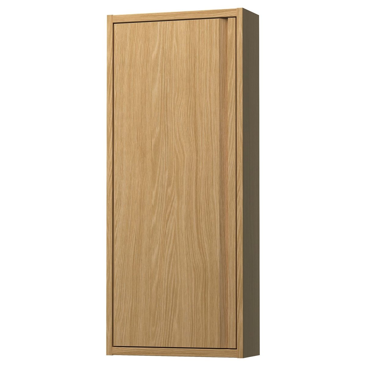 Banyo Duvar Dolabı, Meşe Görünümlü, 40x15x95 cm