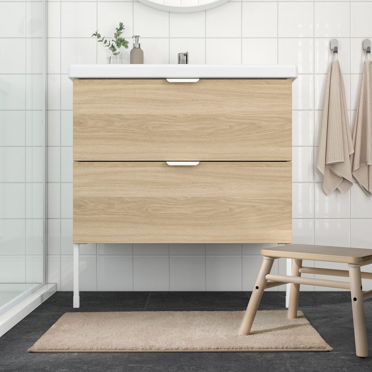 Banyo Paspası, Açık Bej, 50x80 cm – 4. görsel