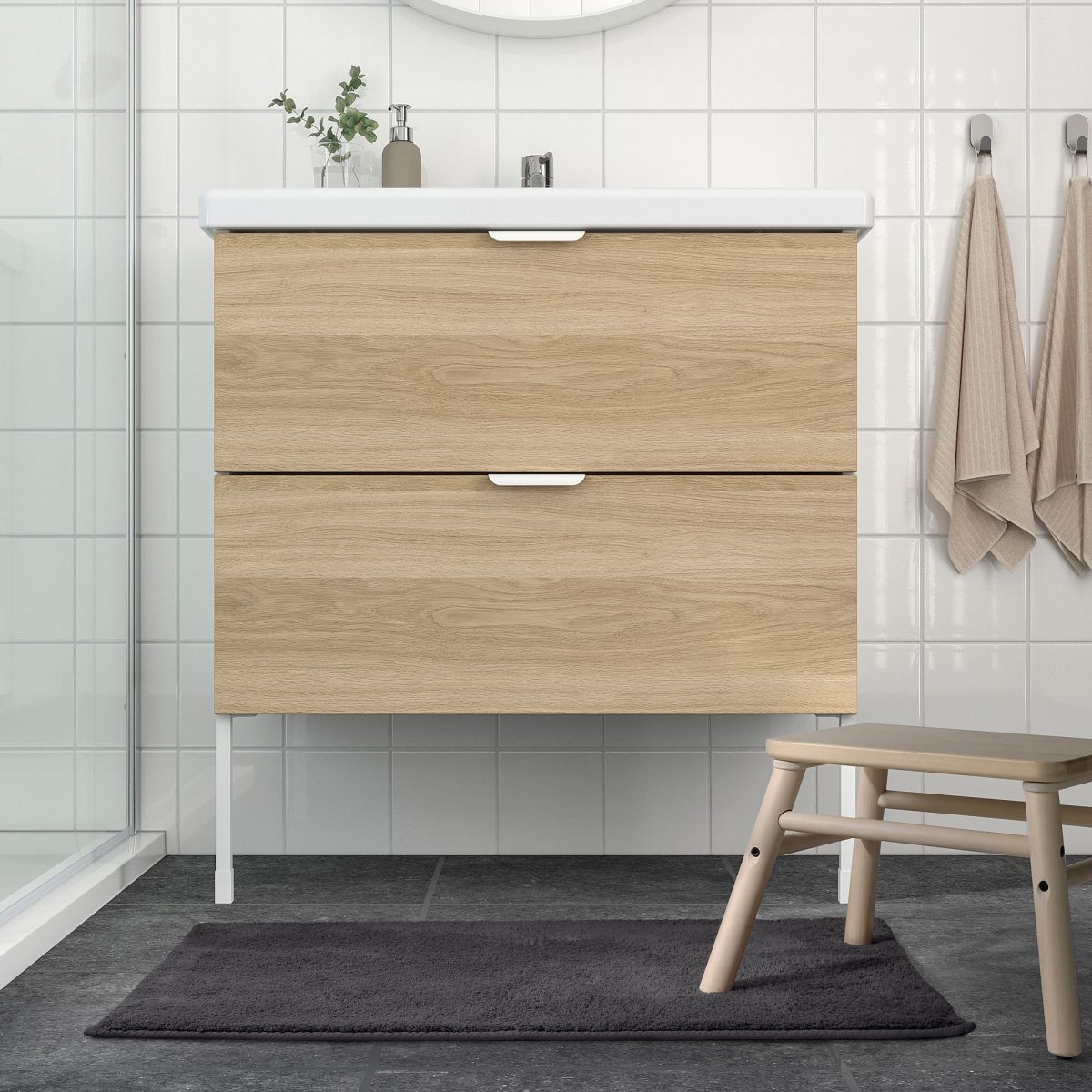 Banyo Paspası, Koyu Gri, 50x80 cm – 4. görsel