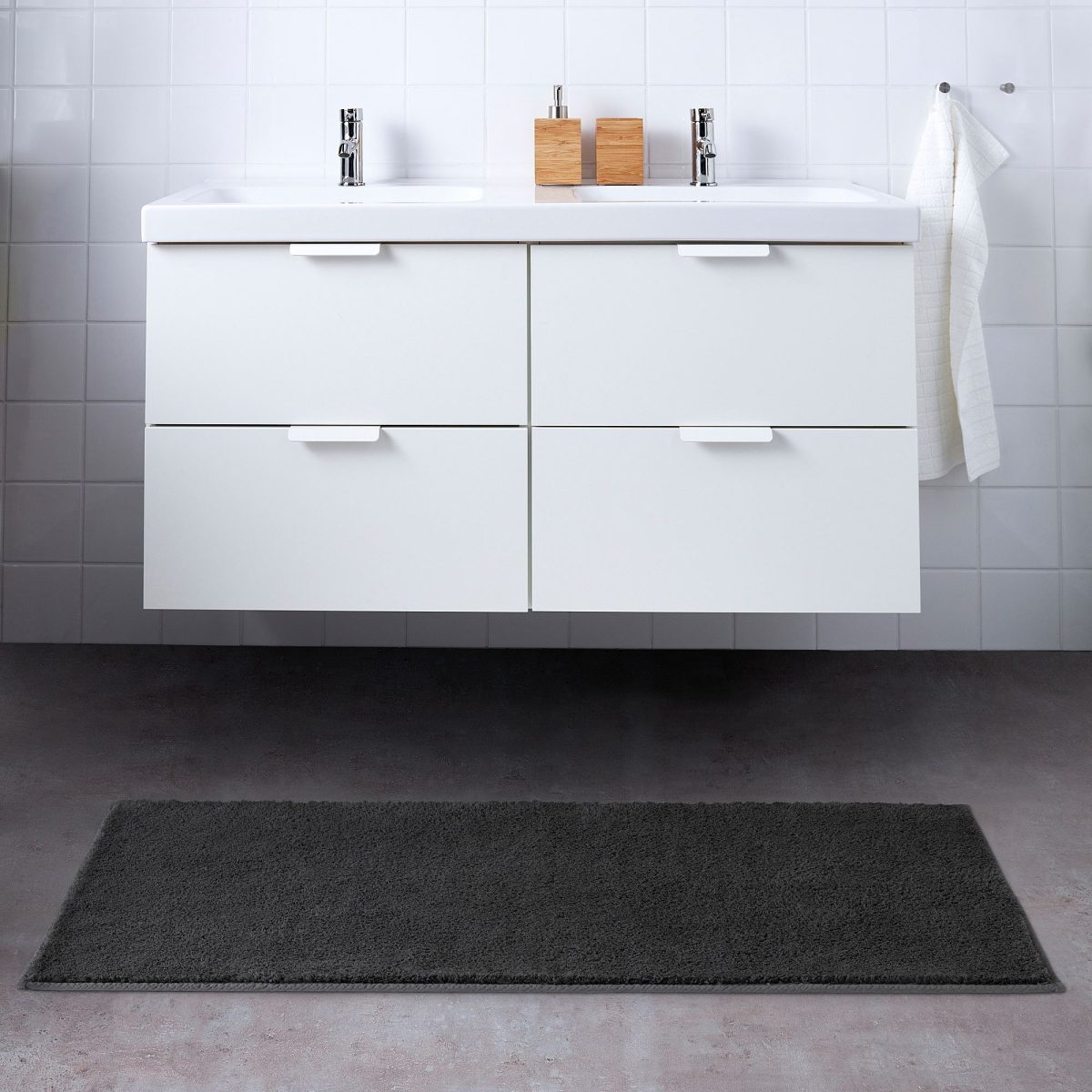 Banyo Paspası, Koyu Gri, 60x120 cm – 2. görsel