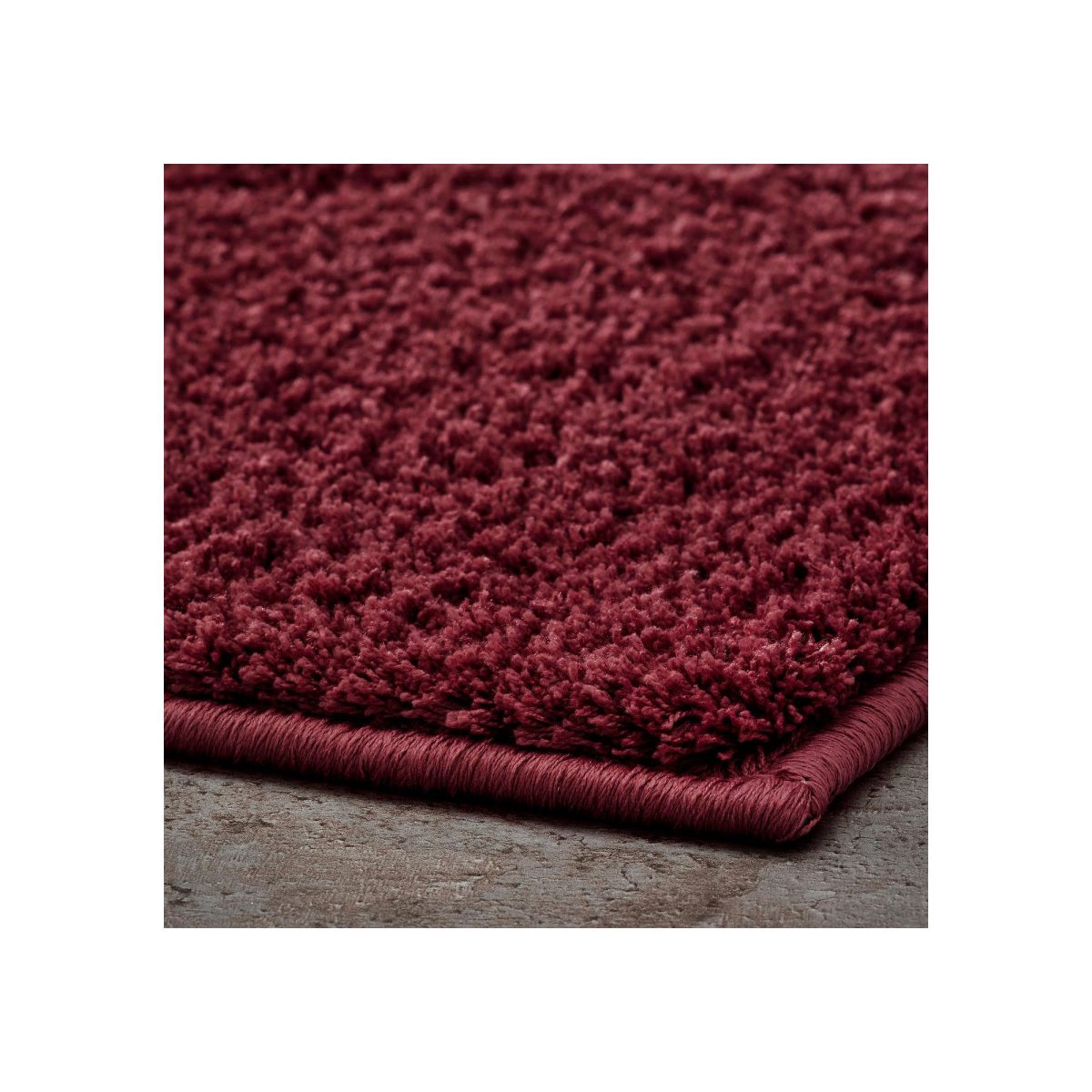 Banyo Paspası, Koyu Kırmızı, 50x80 cm – 2. görsel