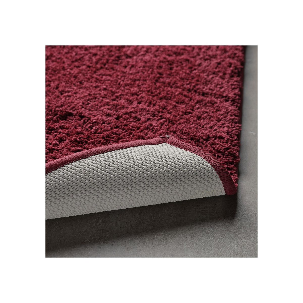 Banyo Paspası, Koyu Kırmızı, 50x80 cm – 3. görsel