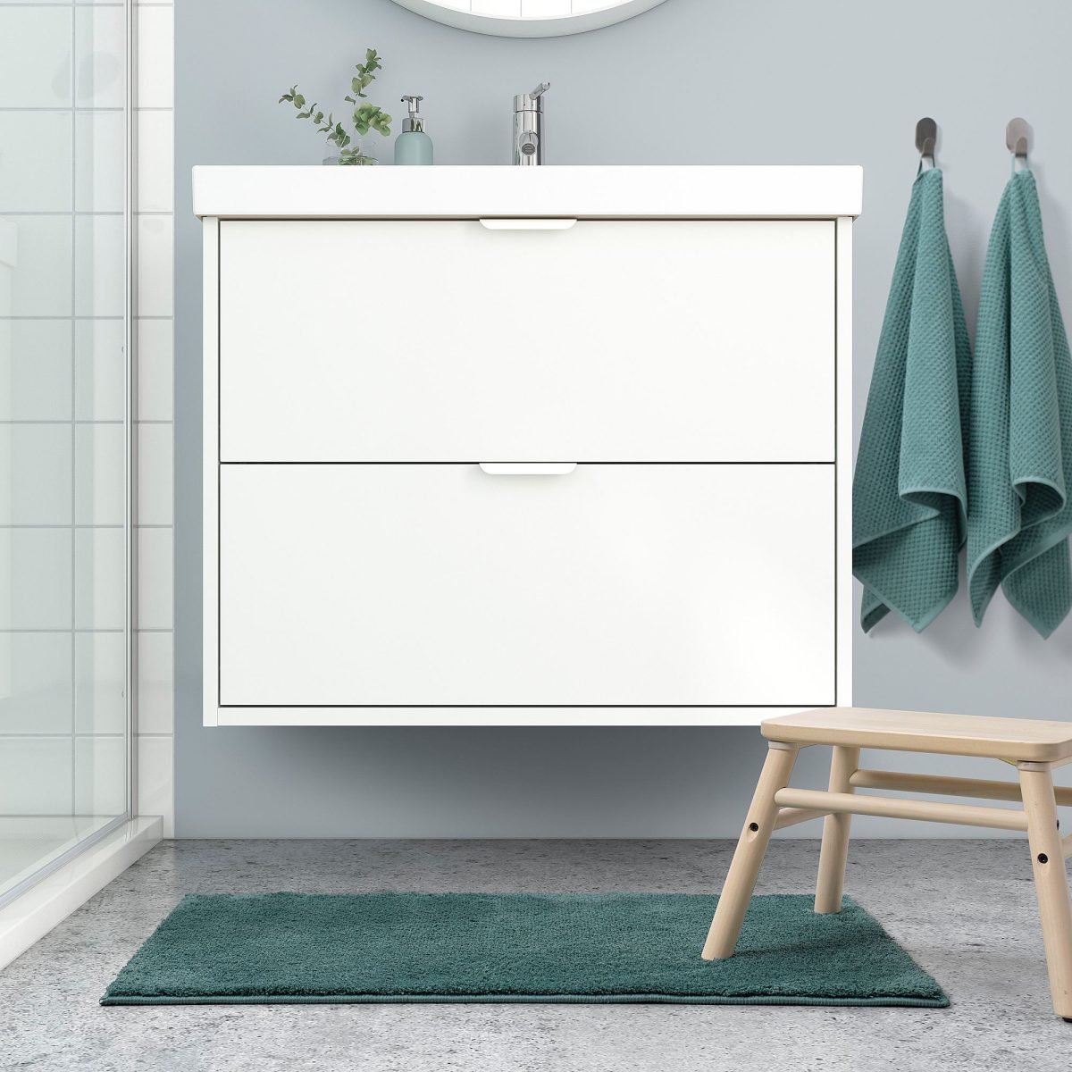 Banyo Paspası, Turkuaz, 50x80 cm – 4. görsel