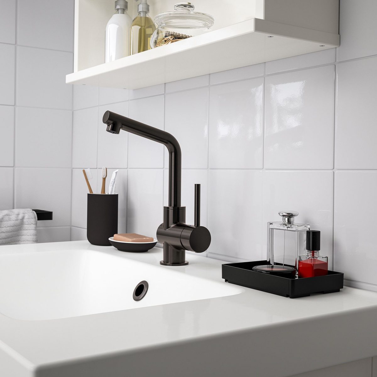 Banyo Tepsisi, Siyah, 10x15 cm – 2. görsel