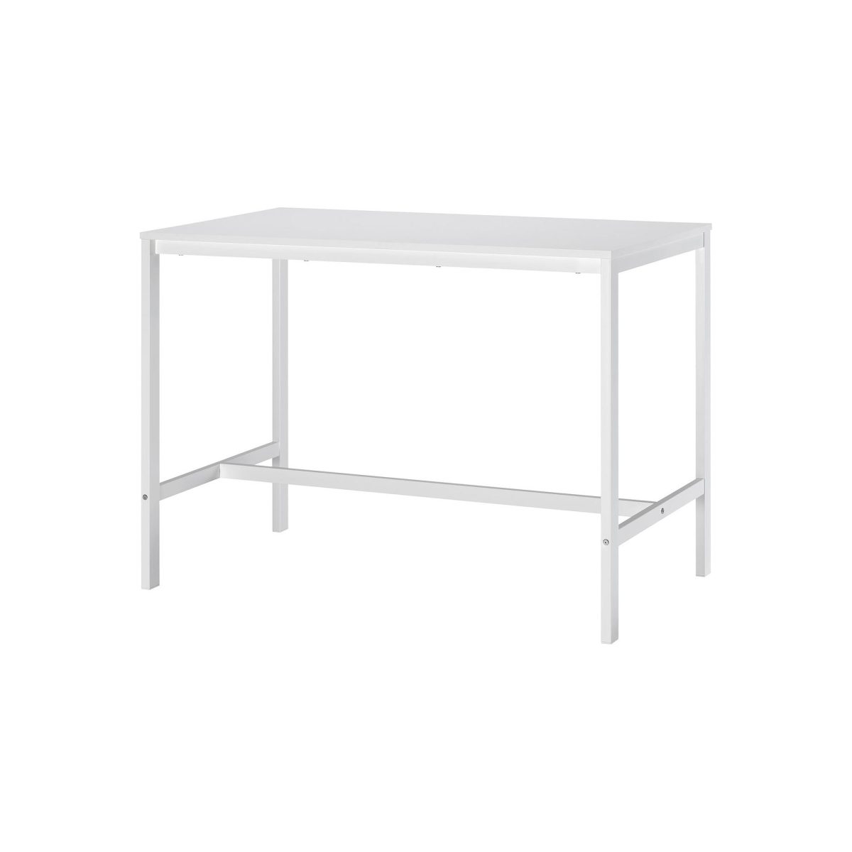 Bar Masası İskeleti, Beyaz, 125x74x90 cm – 2. görsel