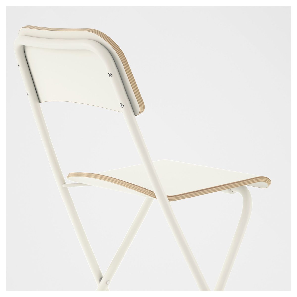Bar Sandalyesi, Beyaz, 63 cm, Katlanabilir – 4. görsel