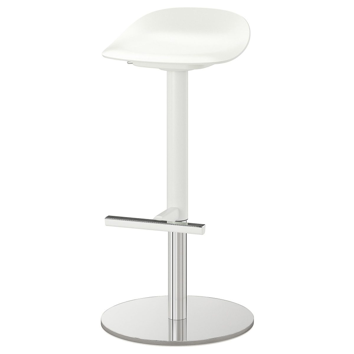 Bar Taburesi, Beyaz, 76 cm