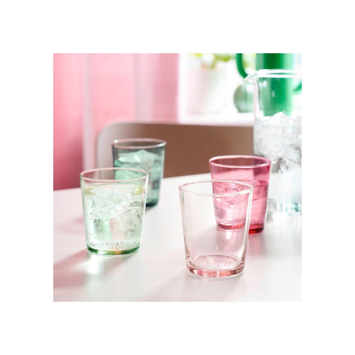 Bardak Seti, Karışık Renkler, 30 cl, 4 adet – 4. görsel