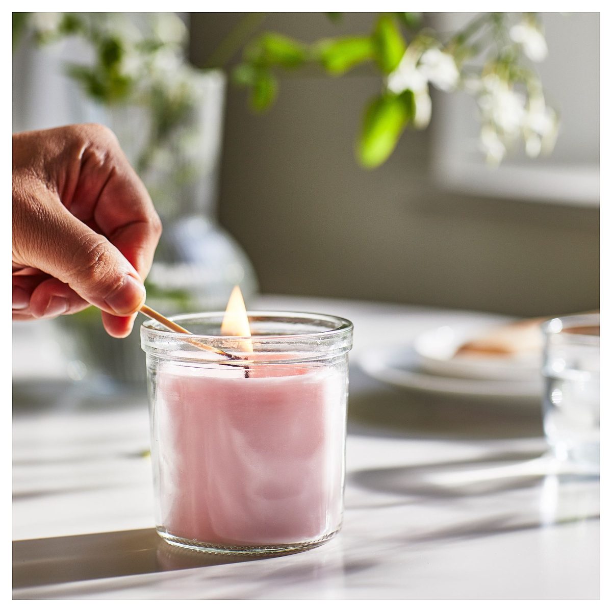 Bardakta Kokulu Mum, Pembe, 40 saat, Yasemin – 2. görsel