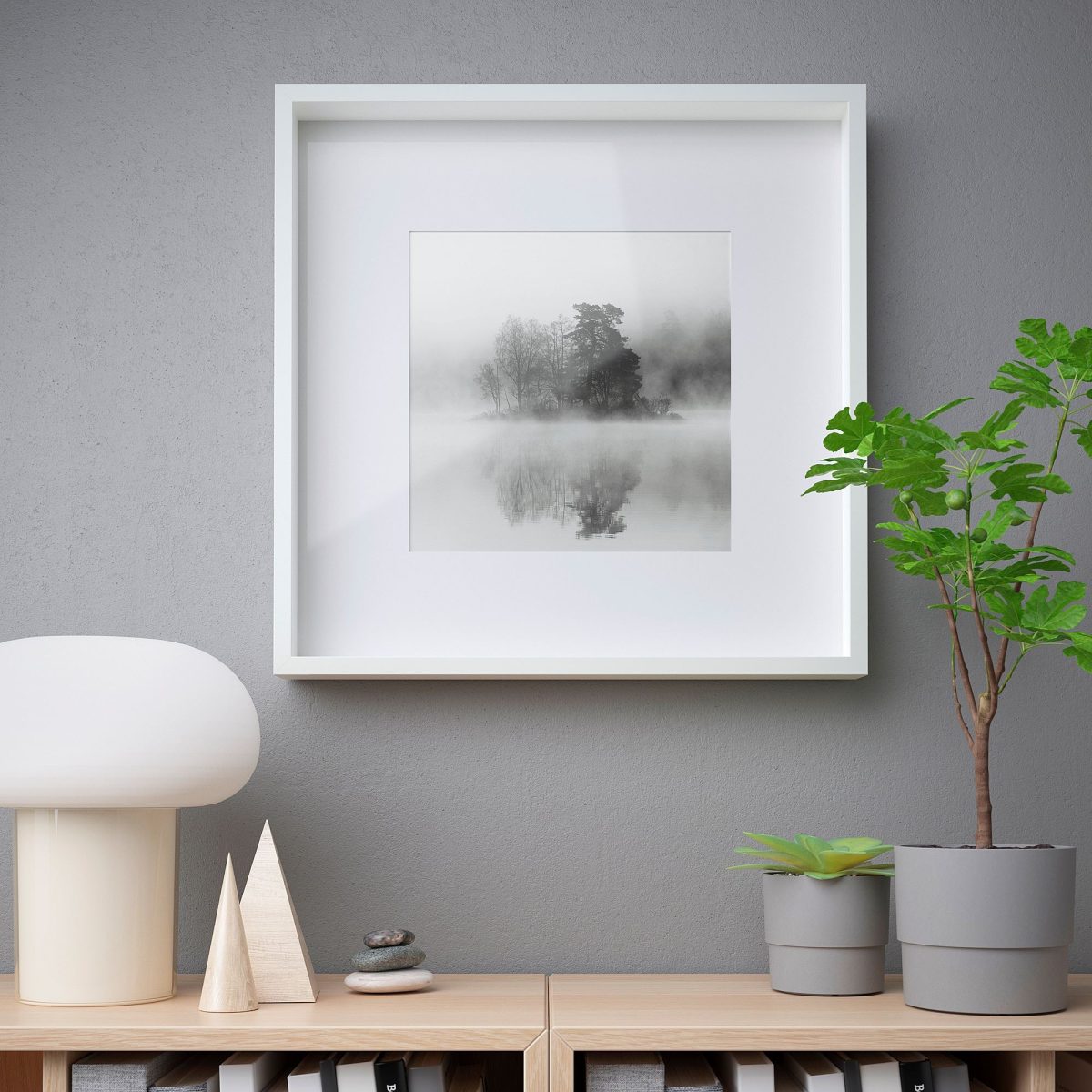 Beyaz Çerçeve, 50x50 cm – 2. görsel