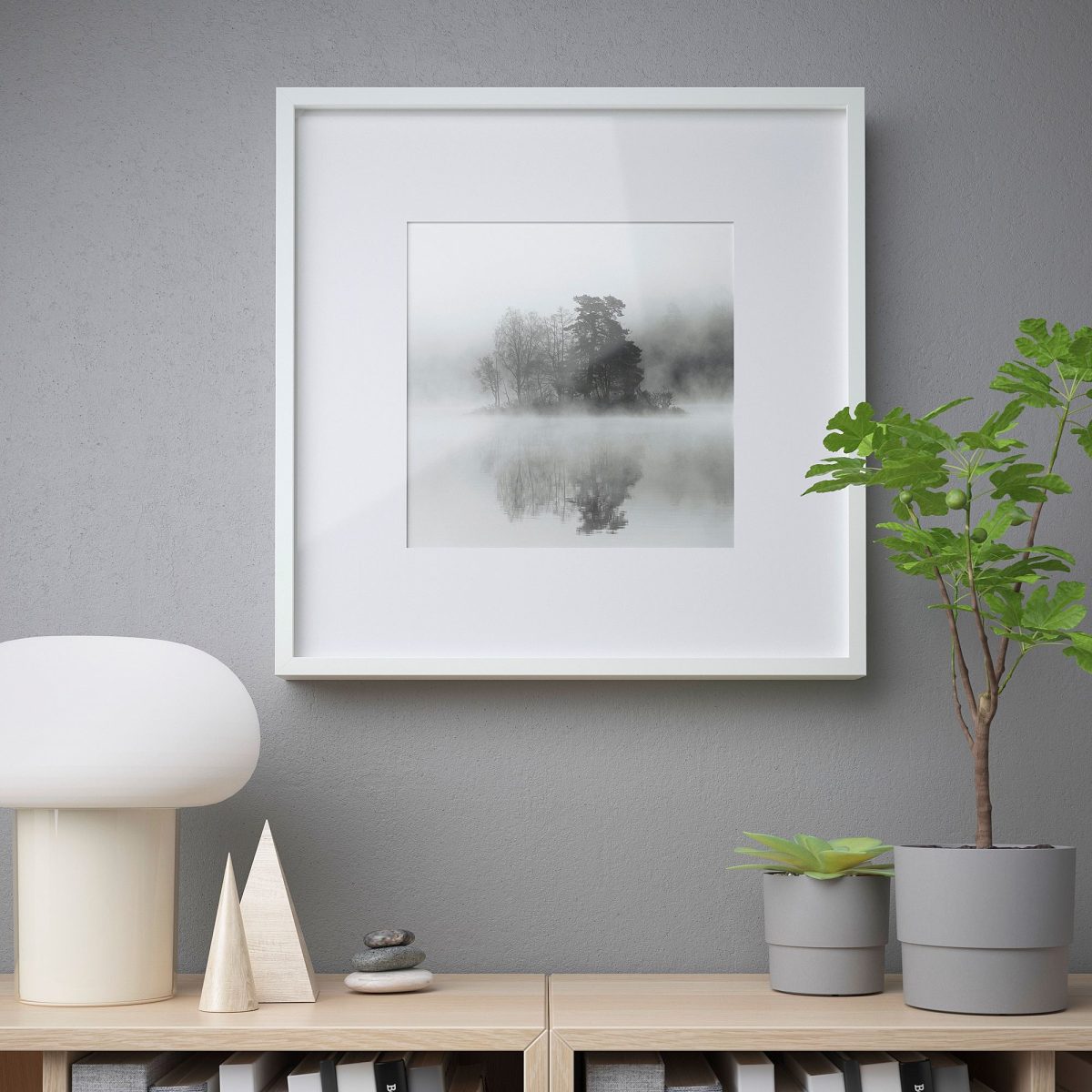 Beyaz Çerçeve, 50x50 cm – 3. görsel