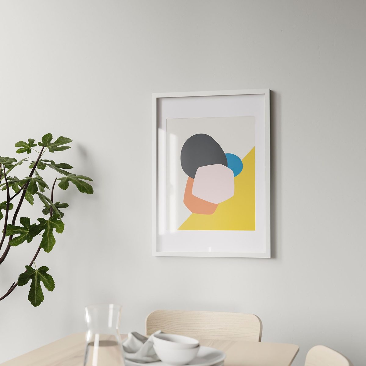 Beyaz Çerçeve, 50x70 cm – 2. görsel