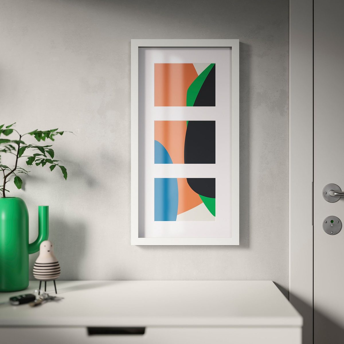 Beyaz Çerçeve, 55x28 cm – 2. görsel