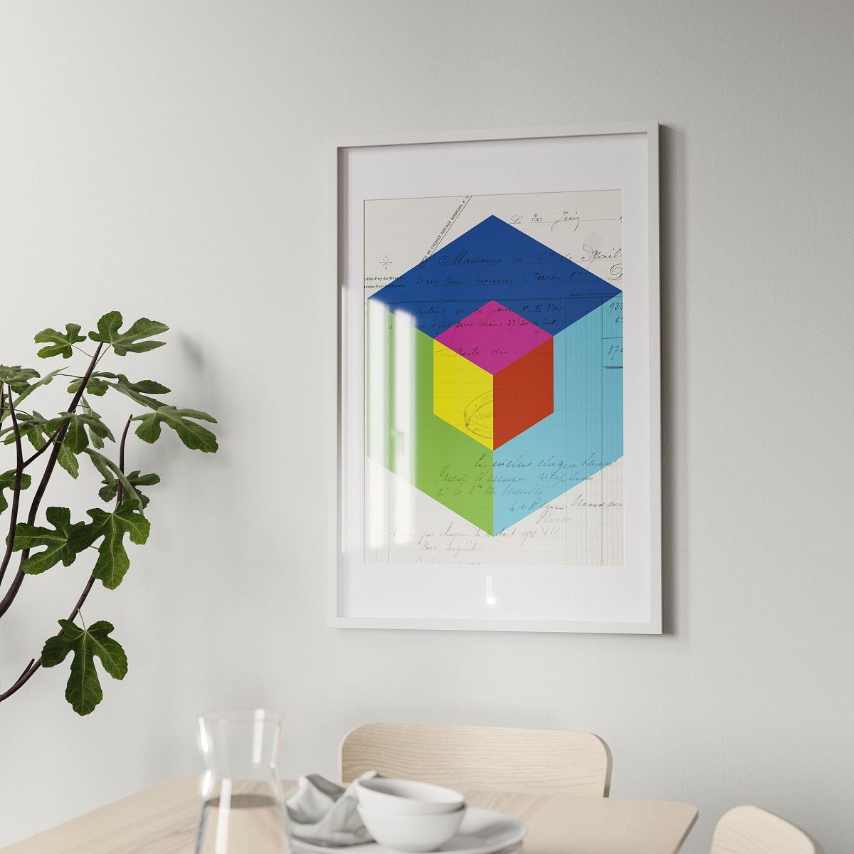 Beyaz Çerçeve, 61x91 cm – 2. görsel