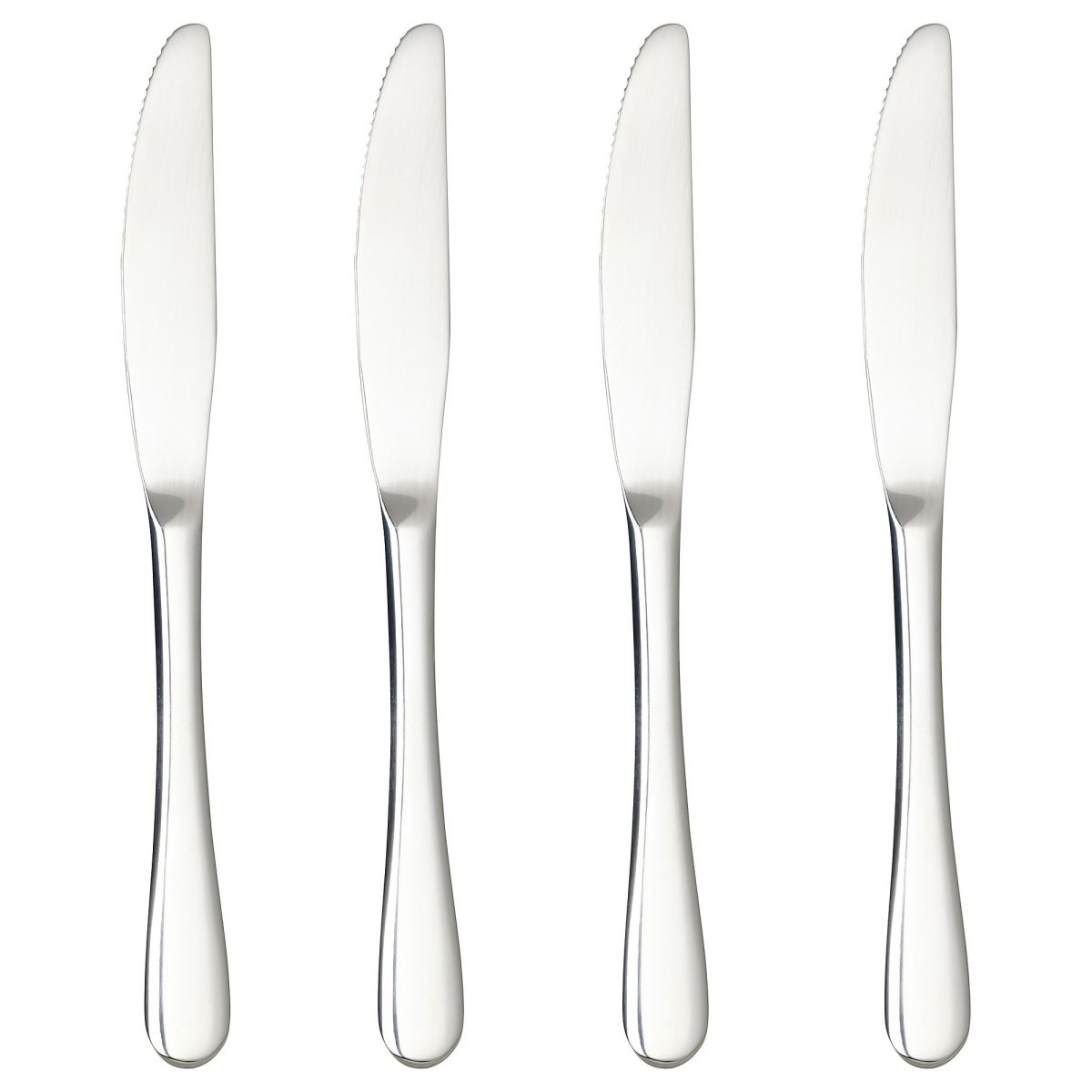 Bıçak, Paslanmaz Çelik, 21 cm, 4 adet