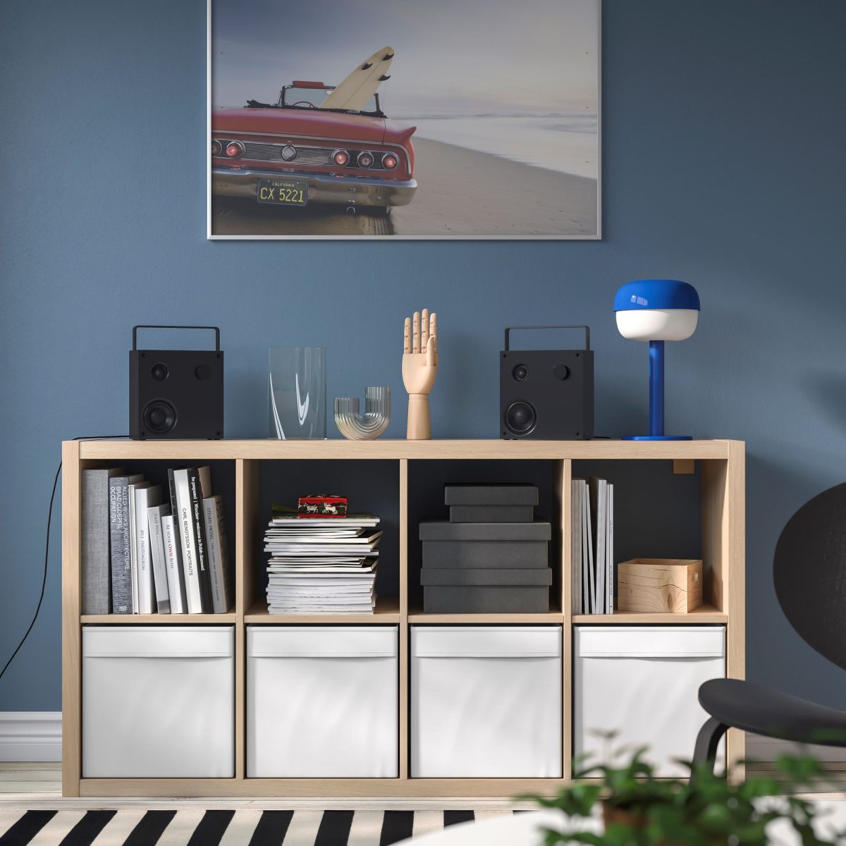 Bluetooth Hoparlör, Siyah, 20x20 cm, 2 adet – 2. görsel