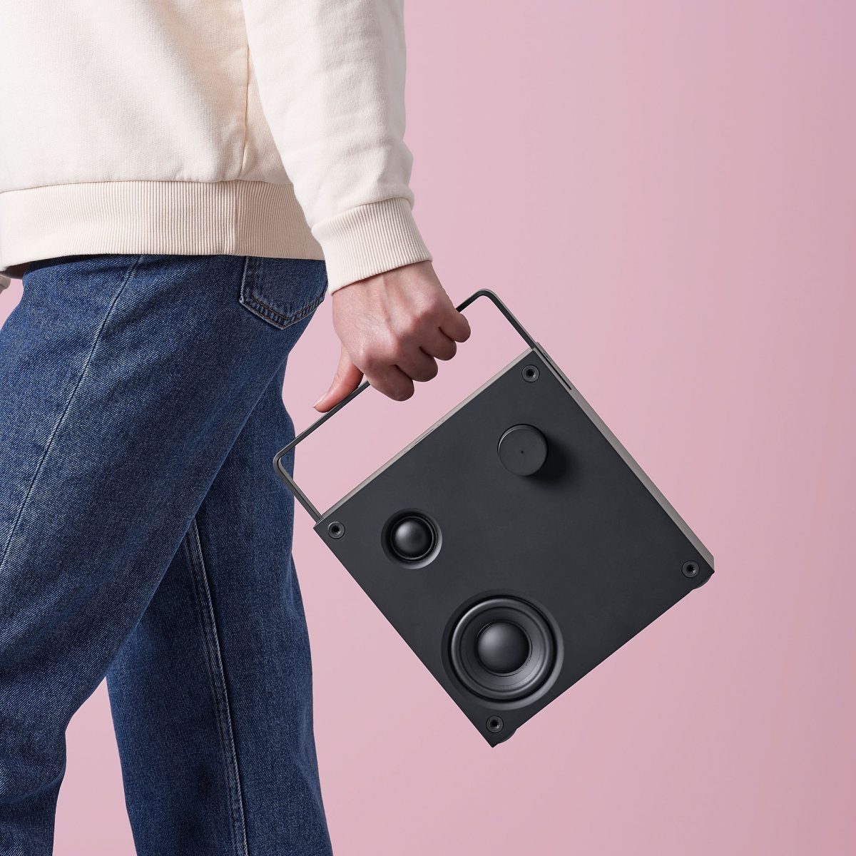 Bluetooth Hoparlör, Siyah, 20x20 cm – 4. görsel