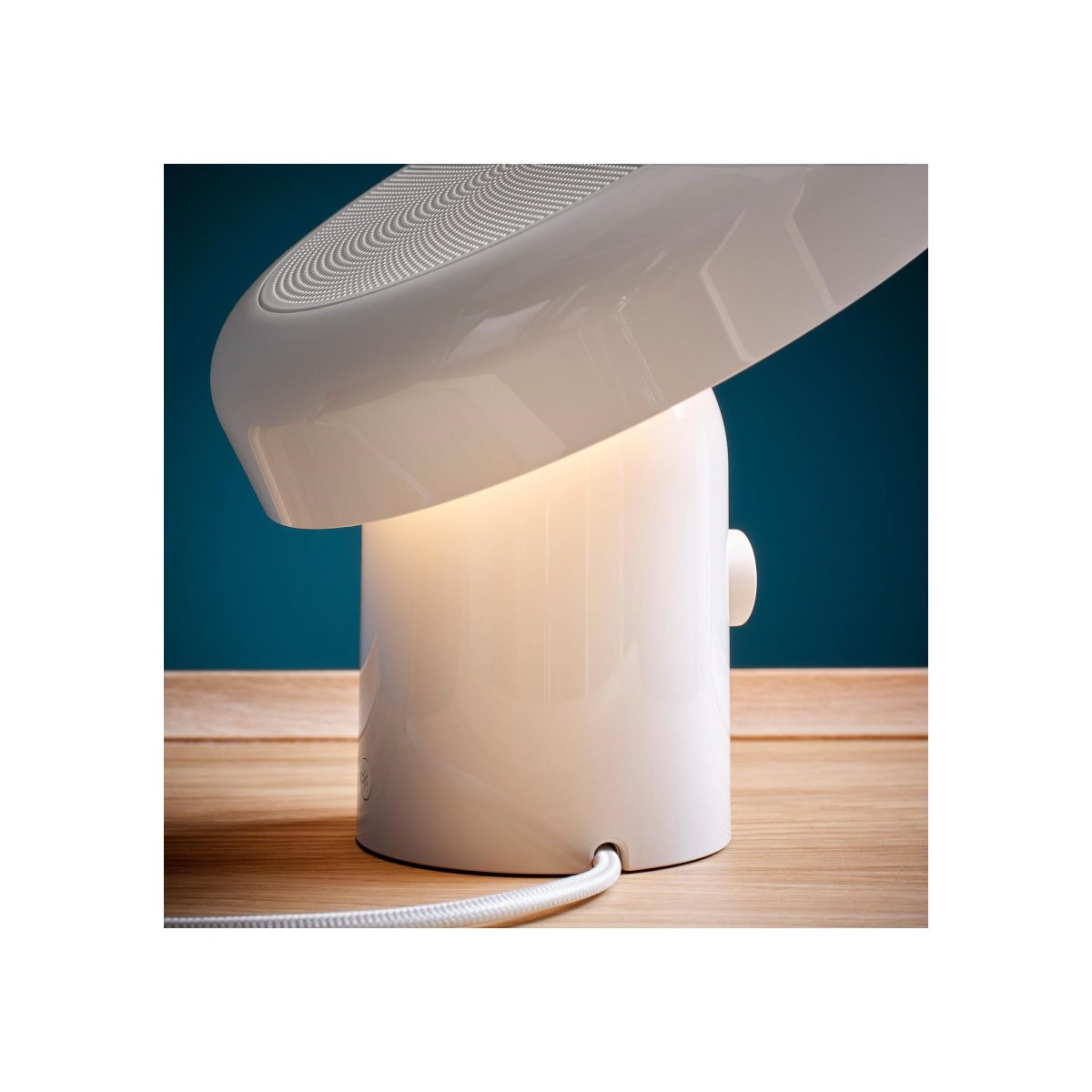 Bluetooth Hoparlörlü Lamba, Bej, 22 cm – 3. görsel