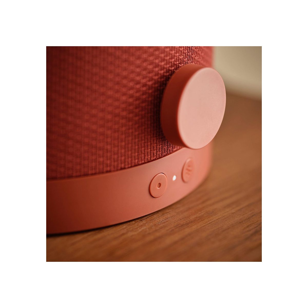 Bluetooth Hoparlörlü Lamba, Kırmızı-Kahverengi-Pembe, 38 cm – 3. görsel