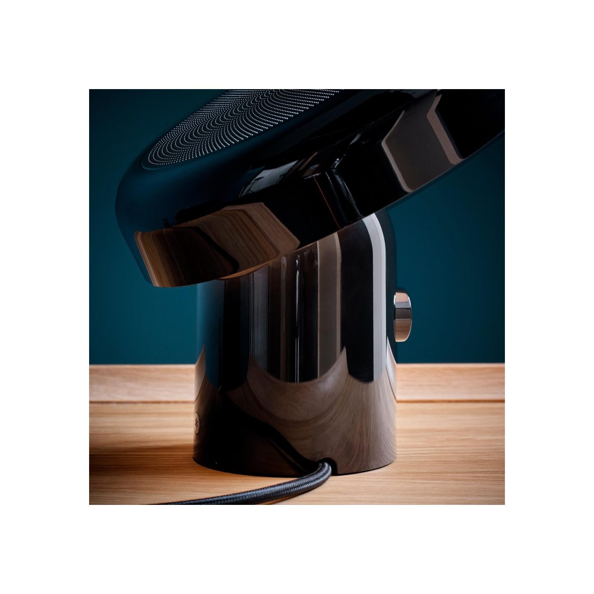 Bluetooth Hoparlörlü Lamba, Siyah, 22 cm – 3. görsel