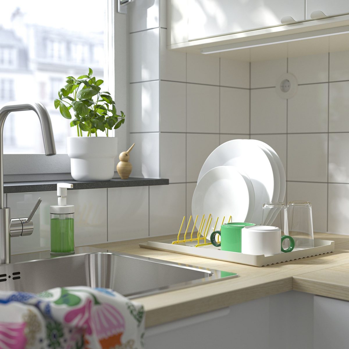 Bulaşıklık, Beyaz, 40x31 cm, 1 Parça – 4. görsel
