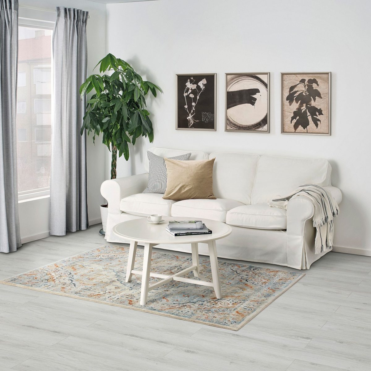Büyük Halı, Çok Renkli, 133x195 cm, Dikdörtgen, Kısa Tüylü – 2. görsel