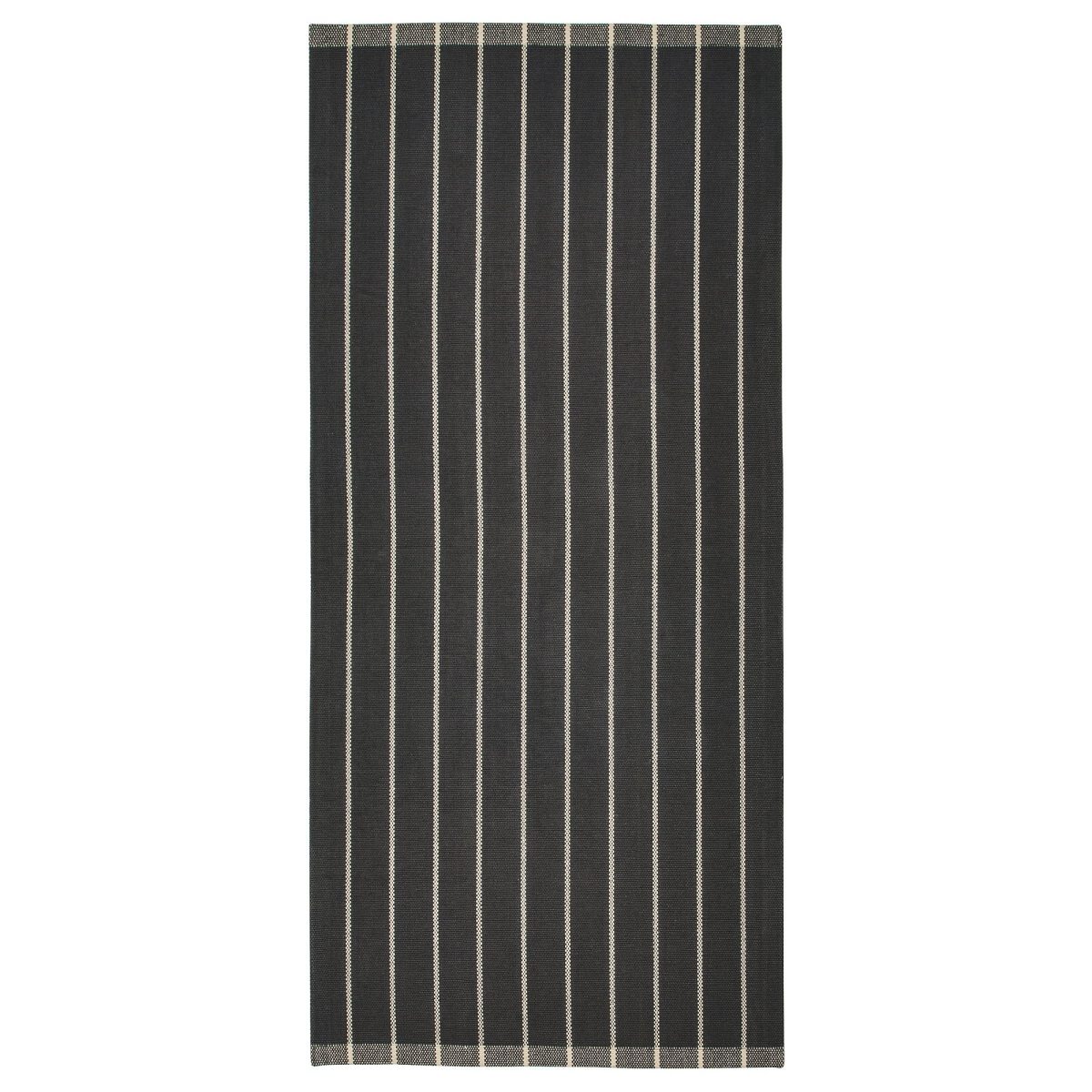 Büyük Halı, Gri-Kırık Beyaz, 80x180 cm, Dikdörtgen, Düz Dokuma