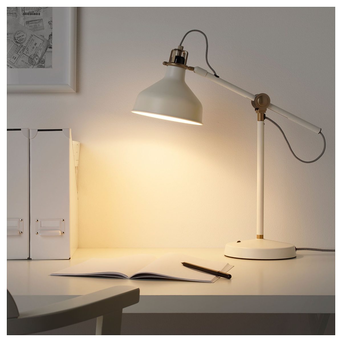 Çalışma Lambası, Beyaz, 20 cm – 2. görsel