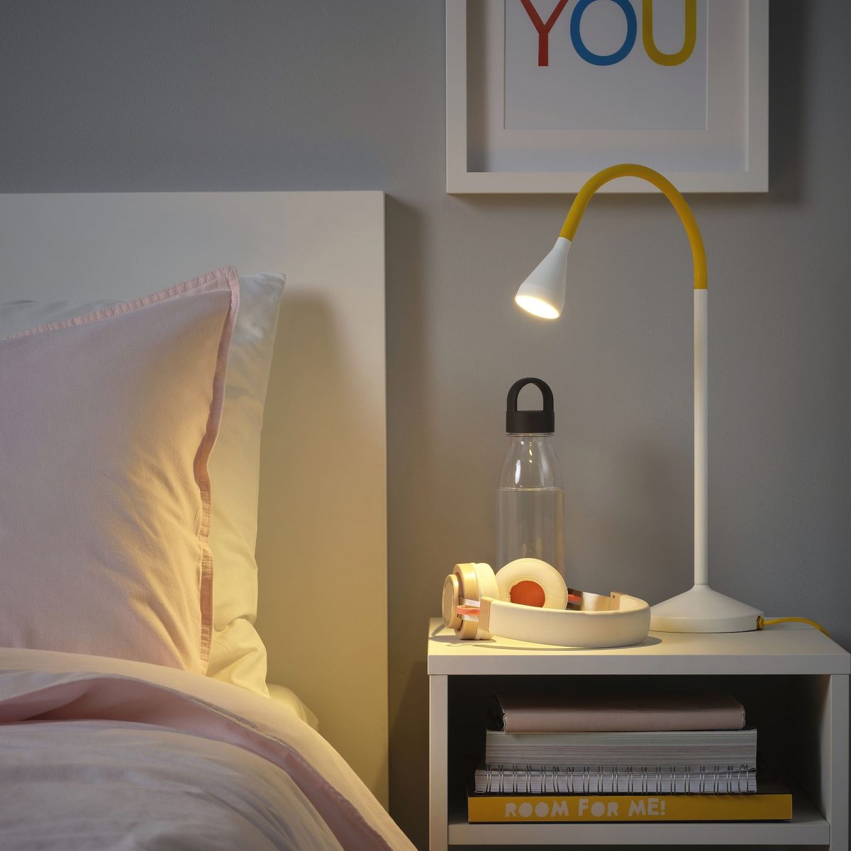 LED'li Çalışma Lambası, Sarı-Beyaz, 52 cm – 3. görsel
